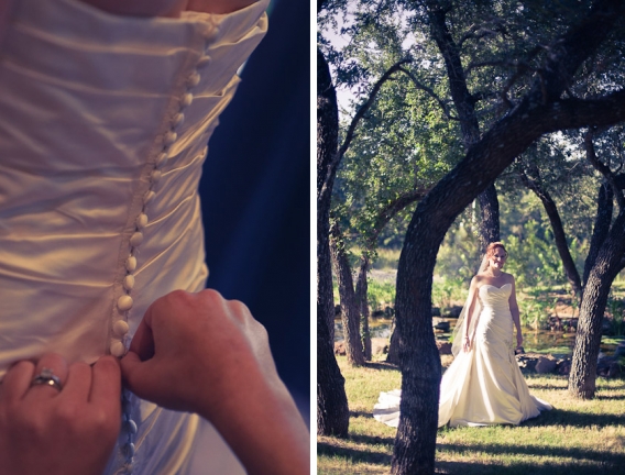 bridal photographs spicewood vineyard