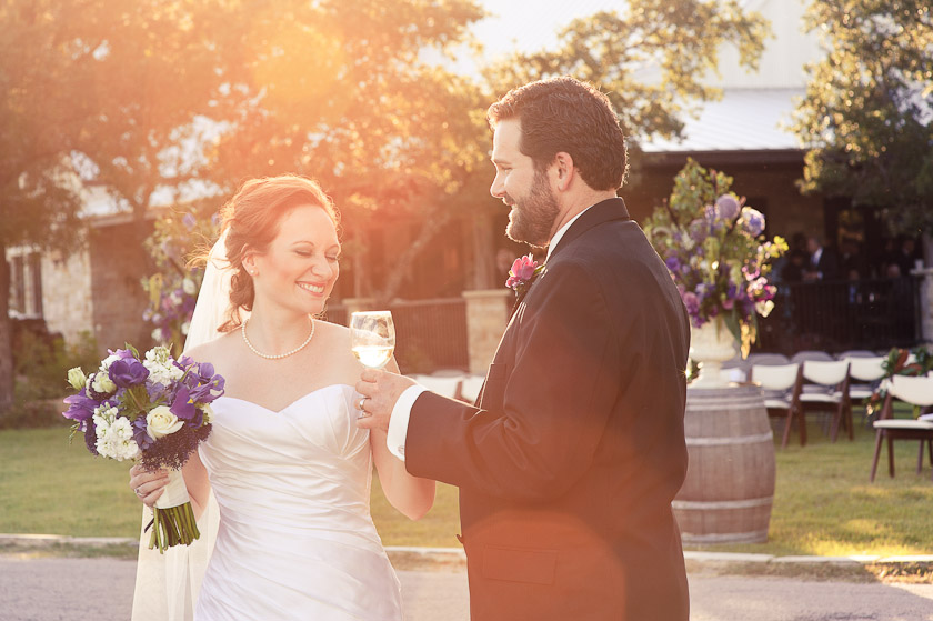 austin wedding photographer at spicewood vineyards texas