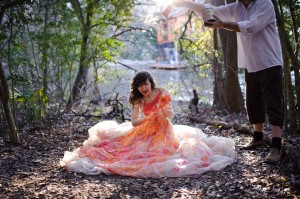 paint trash the dress
