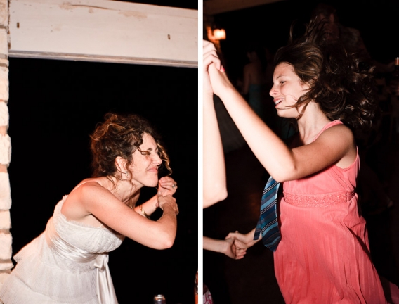 dancing at the reception