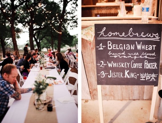 string lights and homebrews