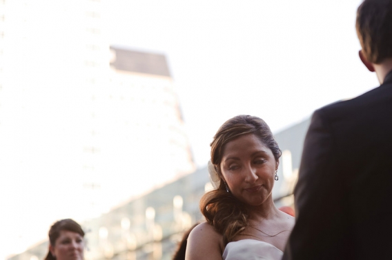 during the ceremony