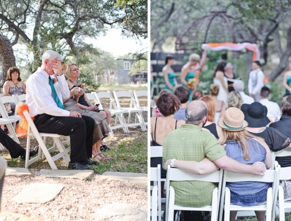 at the reception of a lesbian wedding
