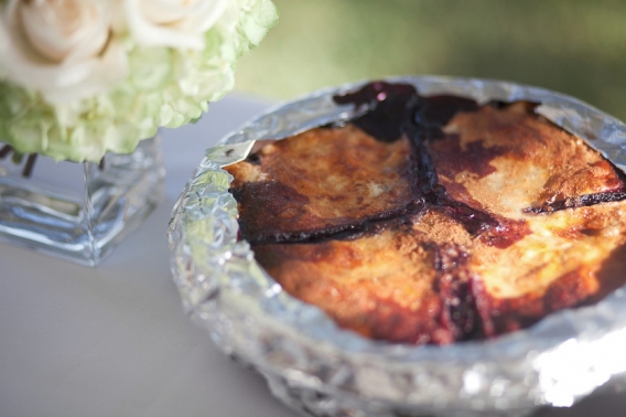 delicious blueberry pie