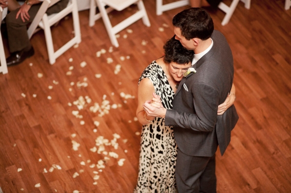 mother and son dance