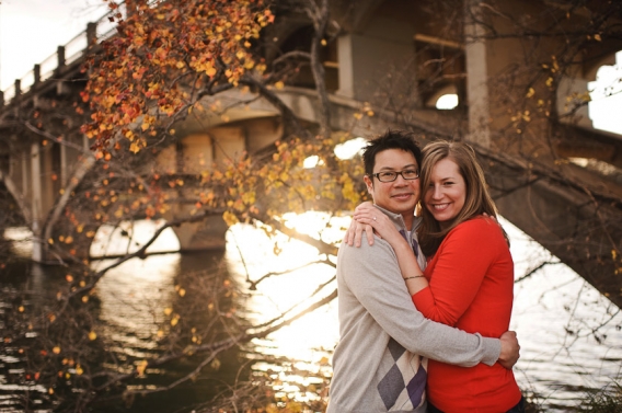 autumn and winter in austin, texas