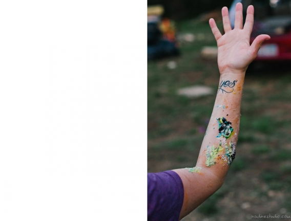 tattoo and food fight