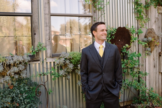 groom portrait