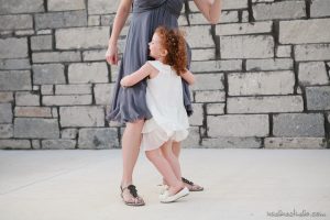 flower girl dancing