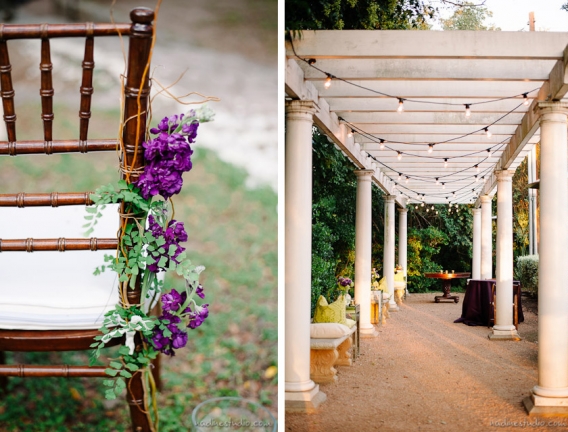 vines and flowers o a chair