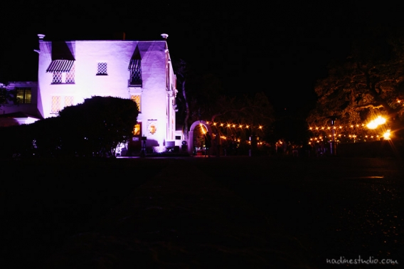 laguna gloria in the night time