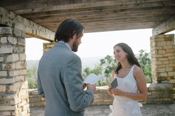 ceremony at mt bonnell