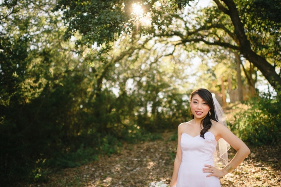 bridal portraits at kindred oaks