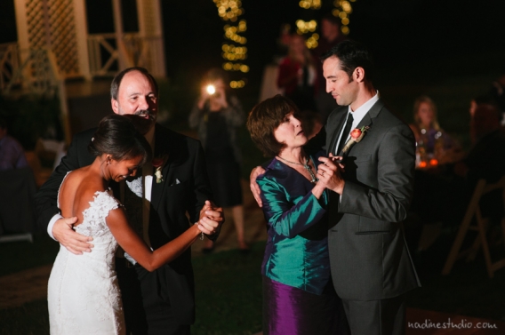 dancing with mom and dad