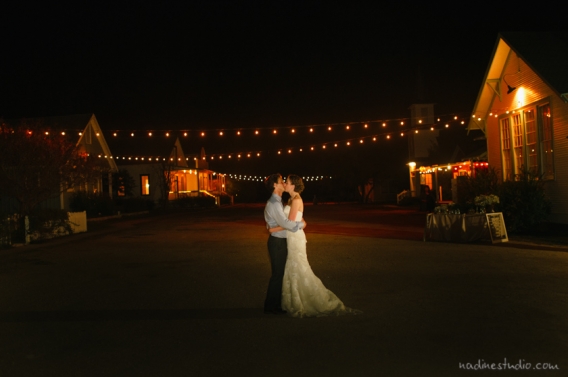 night time portrait at a ranch