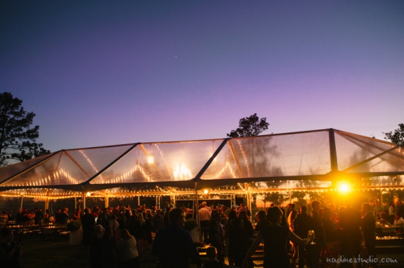 sunset bastrop wedding