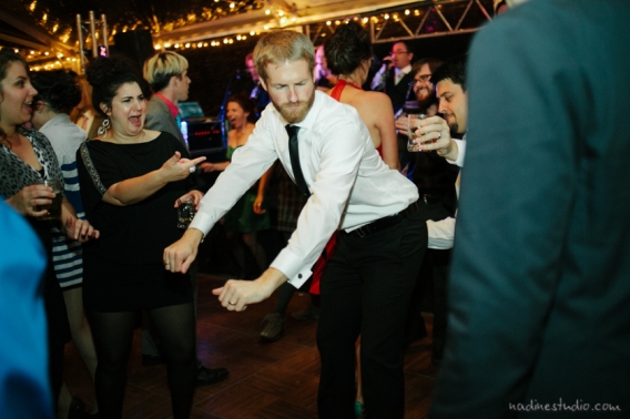 backyard reception at bastrop