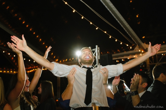 groom dancing