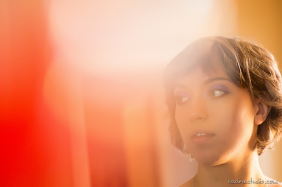 makeup getting ready