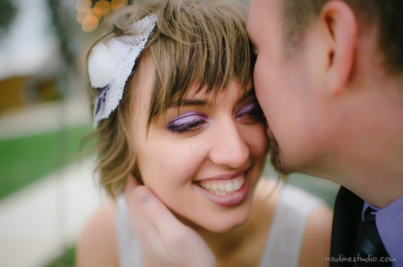 improv bridal portraits
