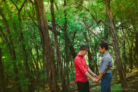 gay couple holding hands