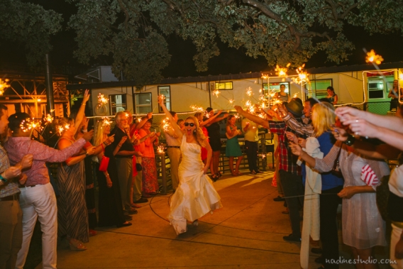 sparkler exit