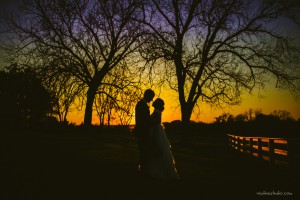 sunset at brenham texas