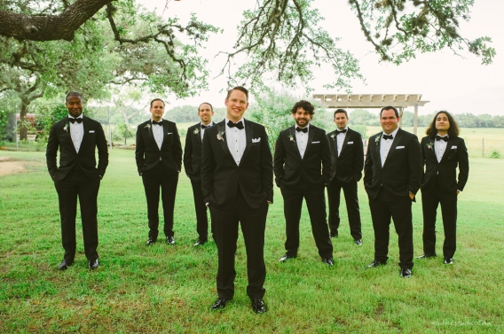groomsmen looking dashing