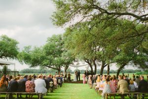 getting married under a giant oak tree