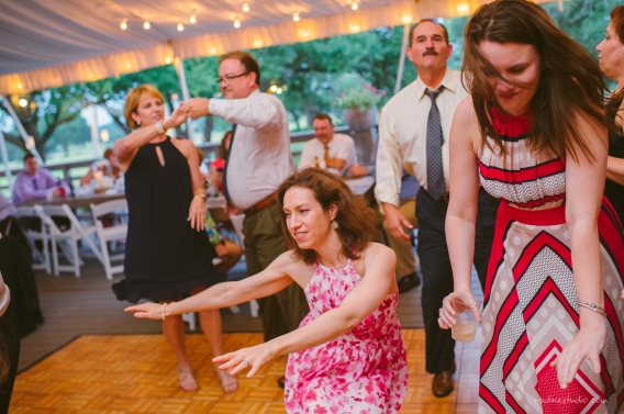 frolicking reception
