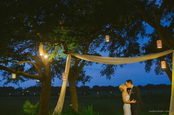 bride and groom stonehouse oak villa
