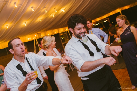 groomsmen dancing