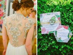 garden wedding invites