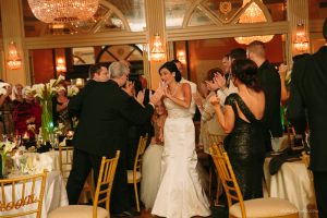 reception at the austin club