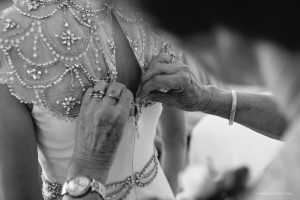getting ready jenny packham dress