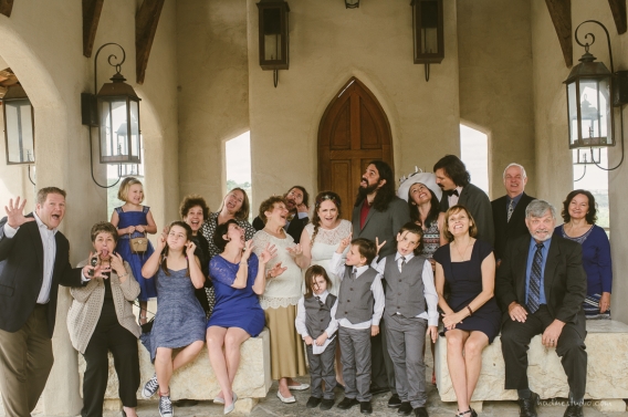 group photo being silly