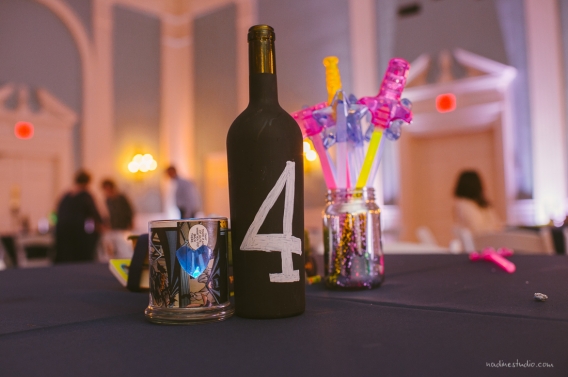 geeky wedding decor