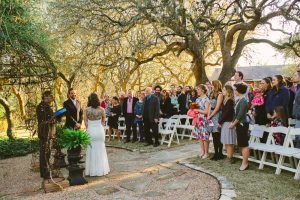 ceremony at wild rose hall