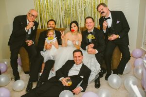 photobooth with mustaches