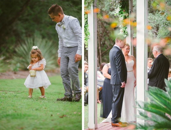 outside ceremony at star hill ranch