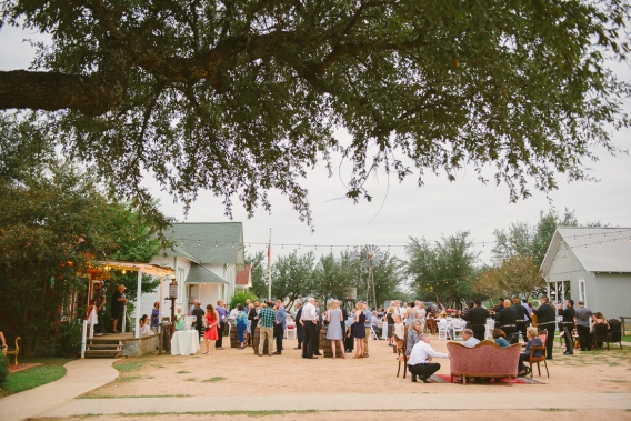 outdoors reception at star hill ranch