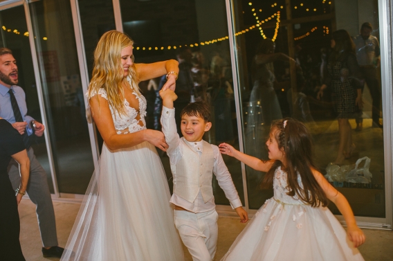 bride dancing