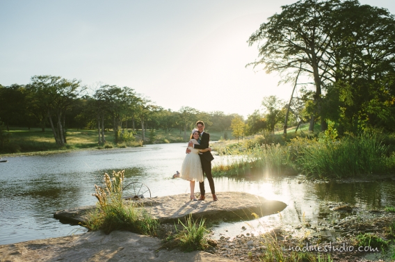 wimberly wedding photography by the lake